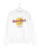 Hard Rock Cafe Orlando Print Sweater Weiß M (front image)