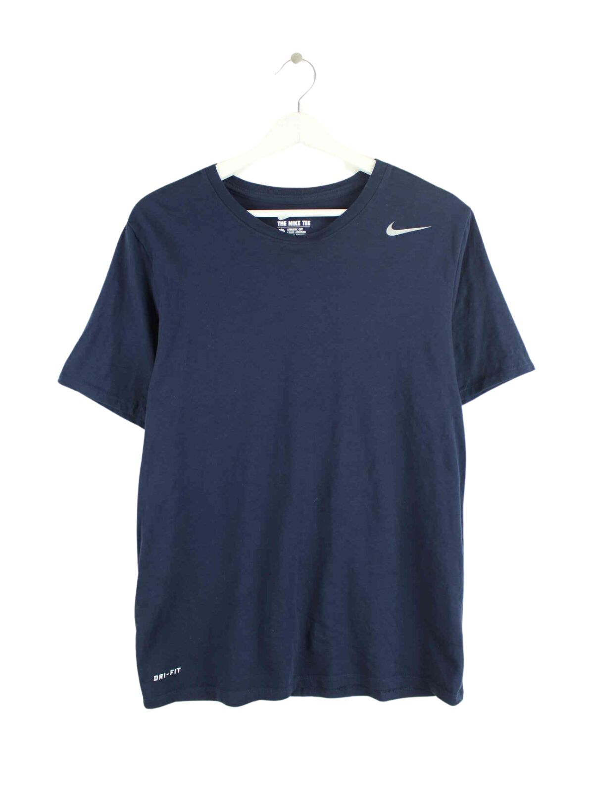 Nike Dri Fit Swoosh Print T-Shirt Blau M (front image)