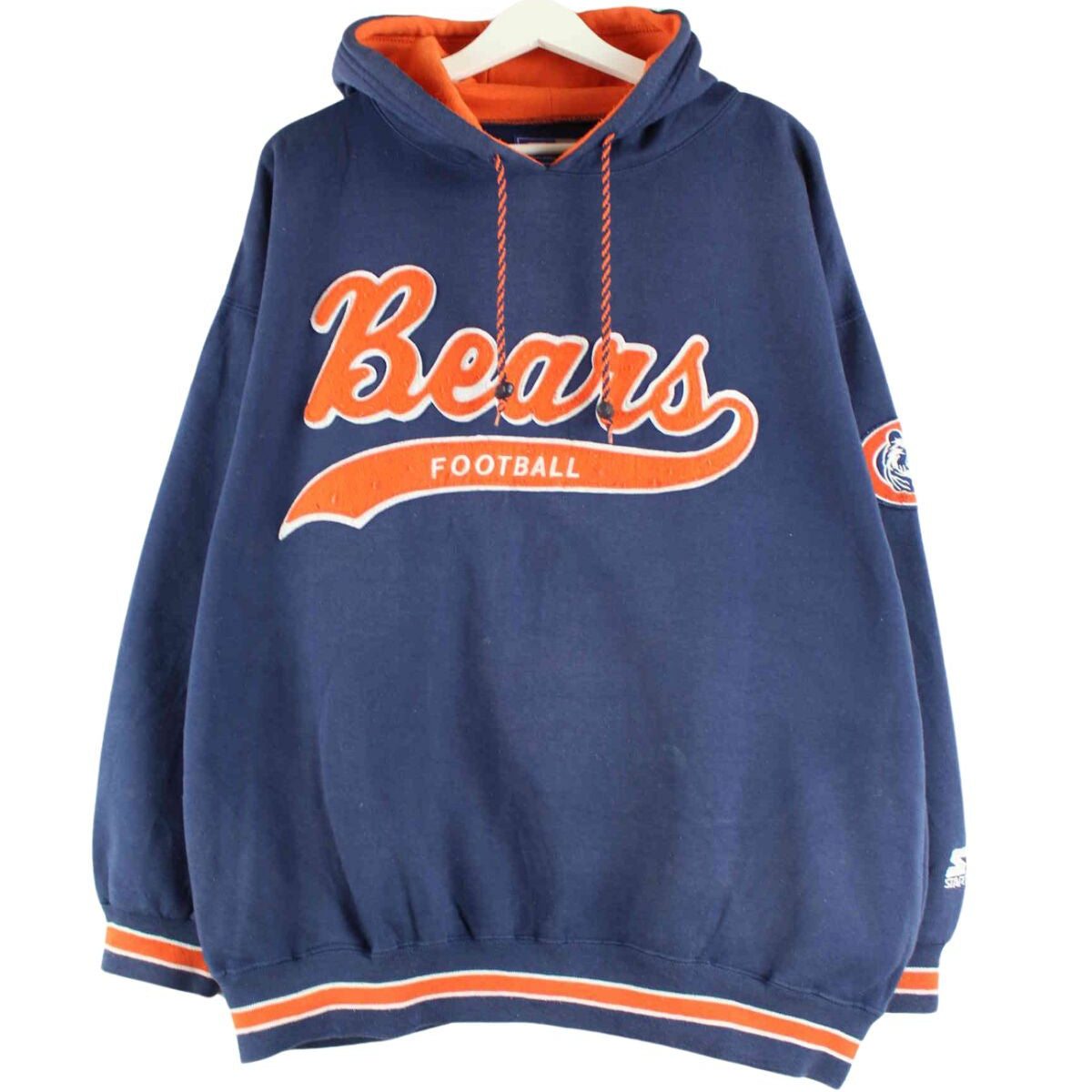 Starter NFL Bears Embroidered Hoodie Blau XL (front image)