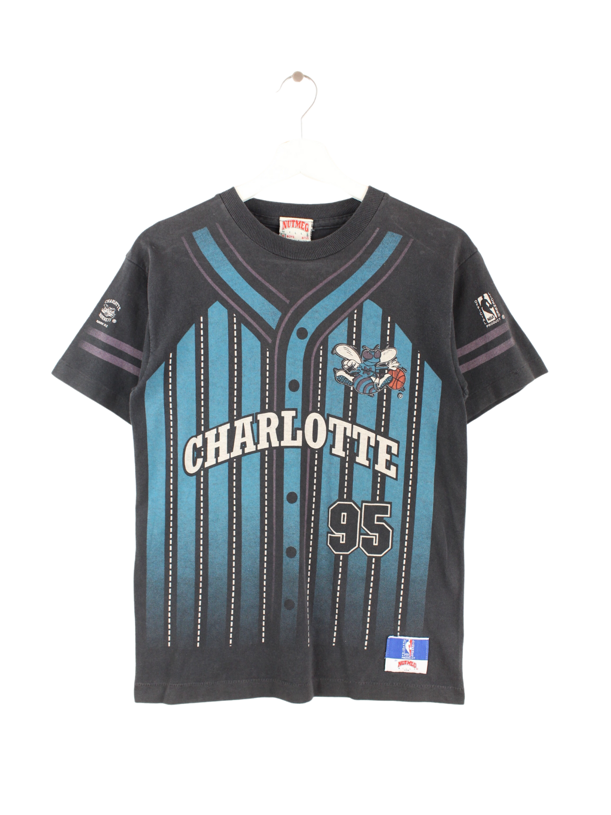 Nutmeg NBA Charlotte Hornets T-Shirt XS