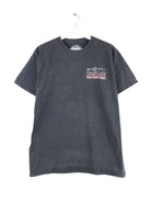 Vintage 2008 Peace Print Faded T-Shirt Schwarz M (front image)