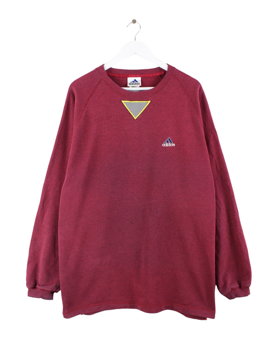 Adidas 90s Sweater Rot XL