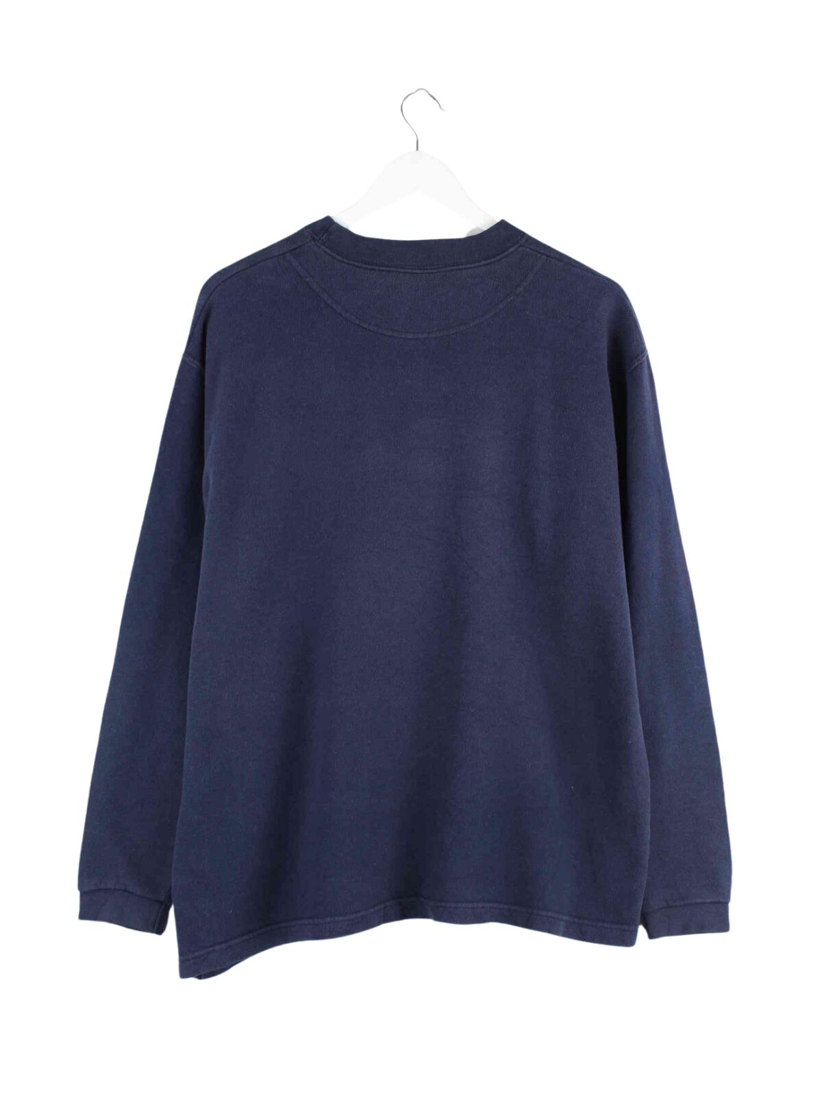 Champion Embroidered Sweater Blau M (back image)