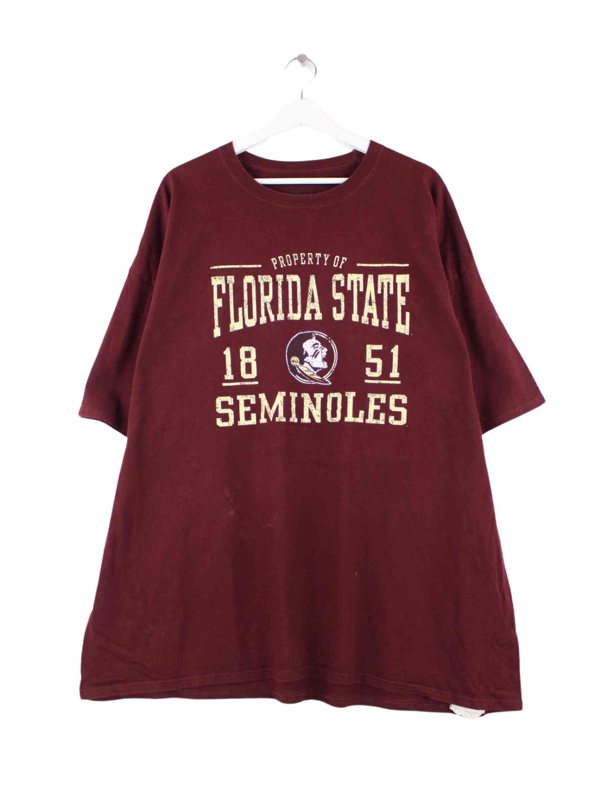 Russell Athletic Florida State Print T-Shirt Rot 3XL (front image)