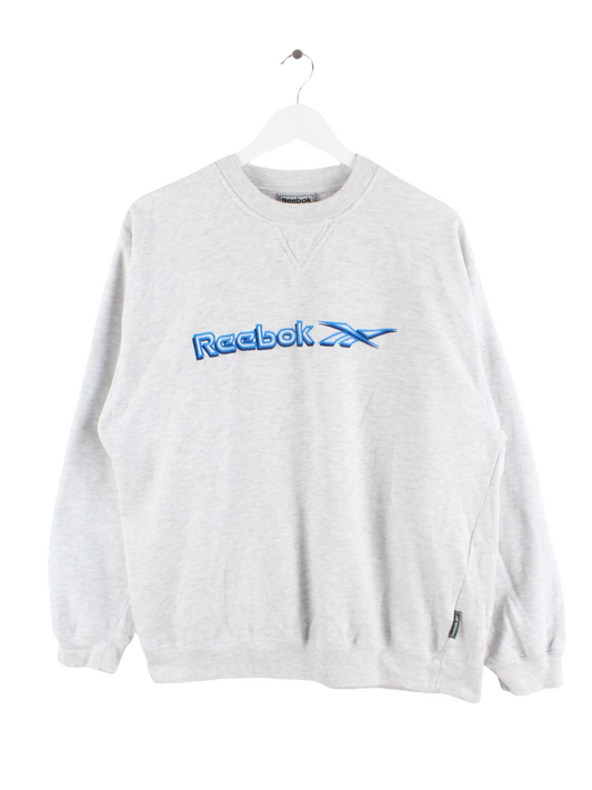 Reebok 90s Embroidered Sweater Grau M