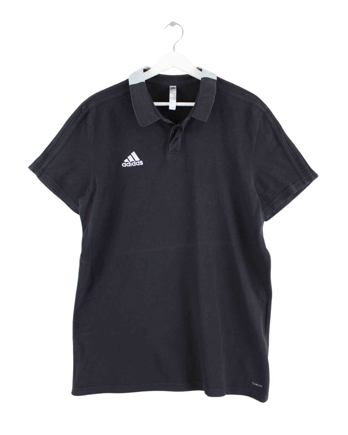 Adidas Polo Schwarz XL (front image)