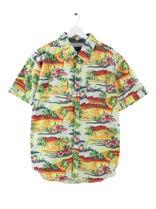 Vintage Hawaii Hemd Mehrfarbig L