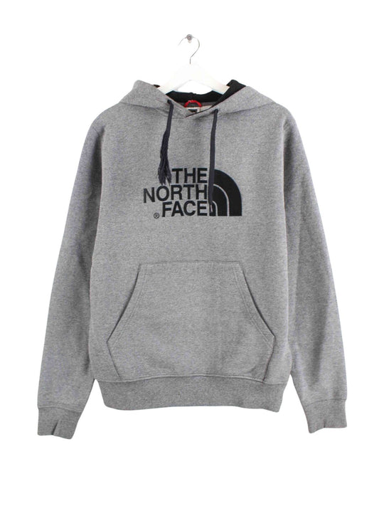 The North Face Embroidered Hoodie Grau S