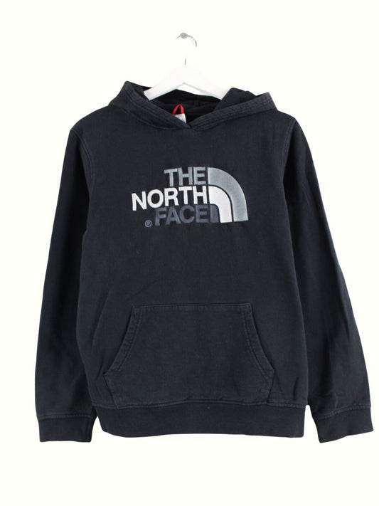 The North Face Embroidered Hoodie Schwarz XS