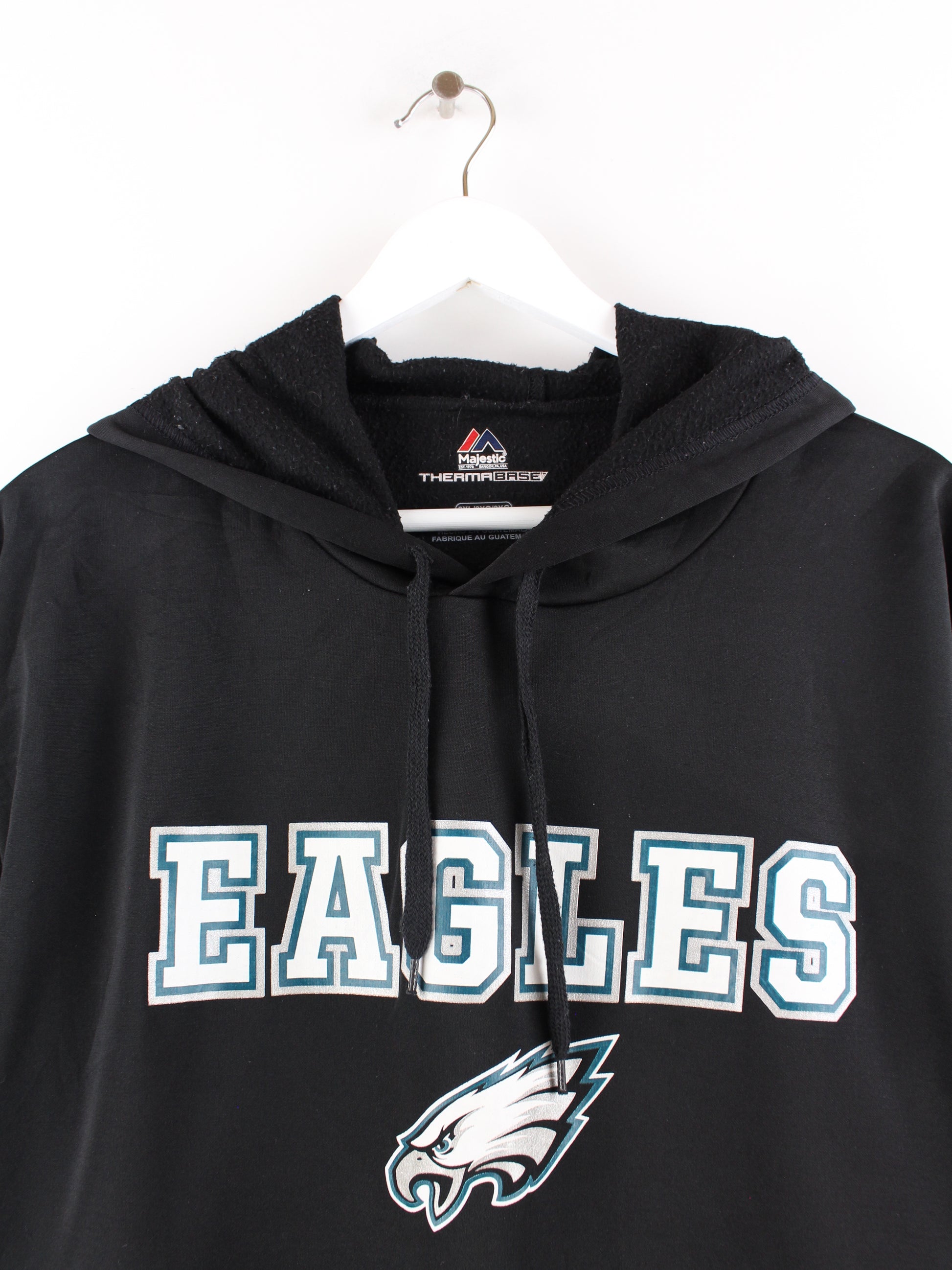 Majestic NFL Philadelphia Eagles Hoodie Schwarz XXL – Peeces