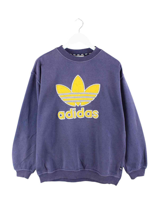 Adidas 80s Embroidered Sweater Blau M