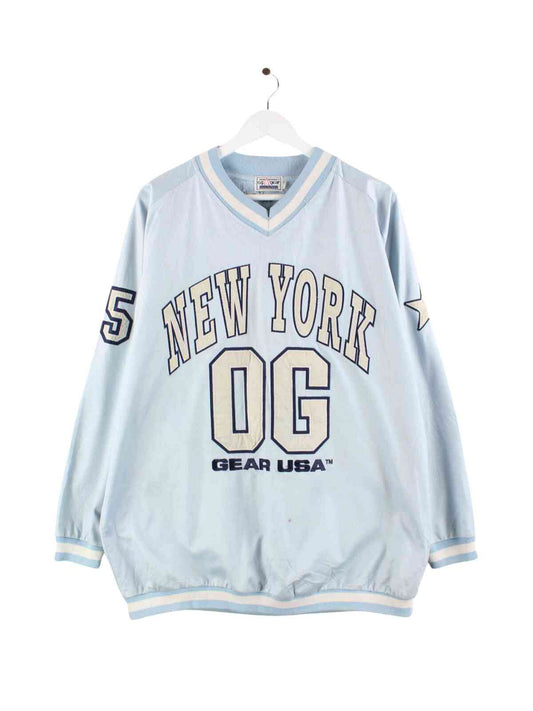 Vintage New York USA Jersey Blau XL