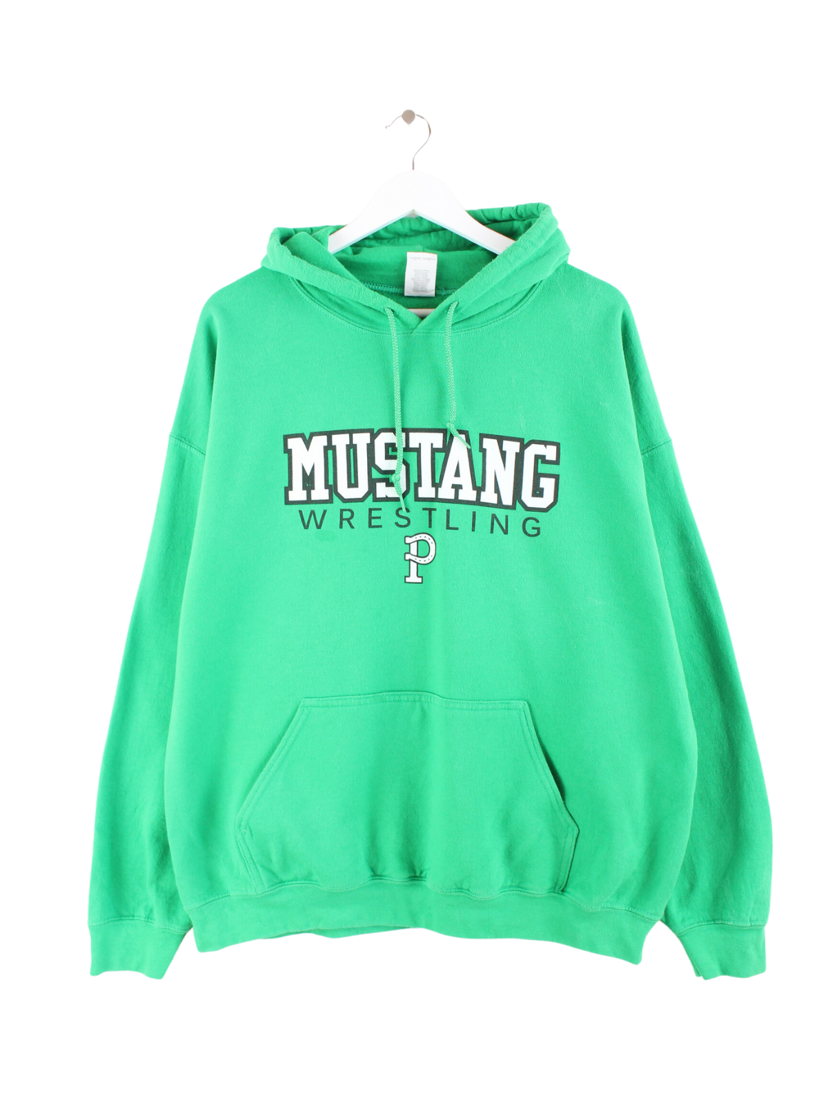 Gildan Mustang Hoodie Green XL – Peeces