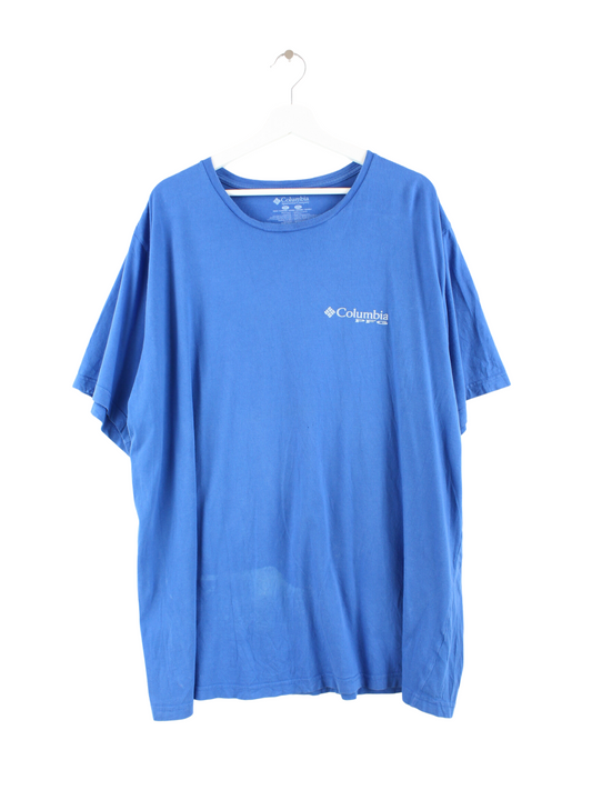 Columbia Print T-Shirt Blau 3XL