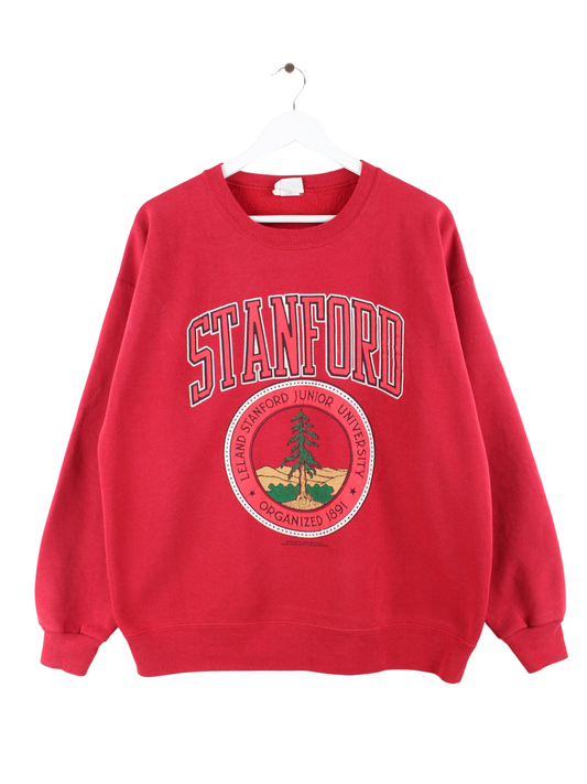 Vintage Stanford Sweater Rot XL