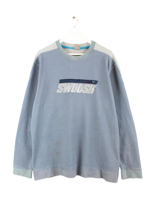 Nike Embroidered Sweater Blau XL