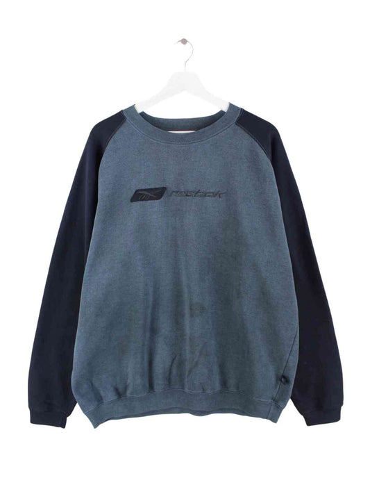 Reebok Embroidered Sweater Blau XL