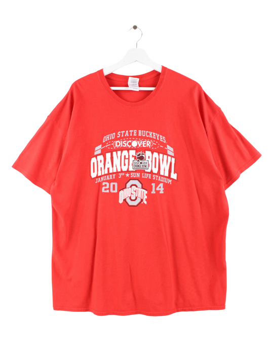 Gildan Ohio State T-Shirt Rot XXL