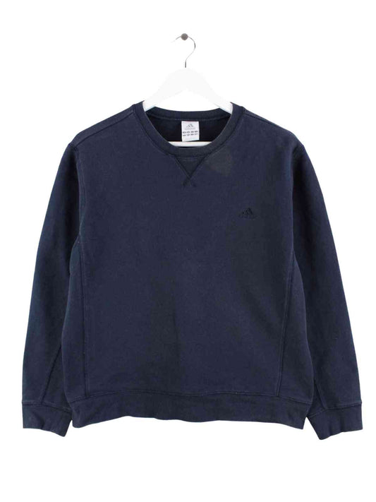 Adidas Damen Basic Sweater Blau M