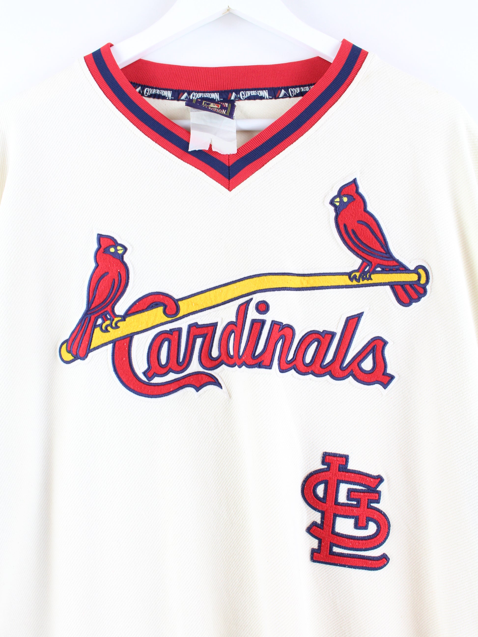 St. Louis Cardinals Pro Standard Cooperstown Collection Old English T-Shirt  - Cream