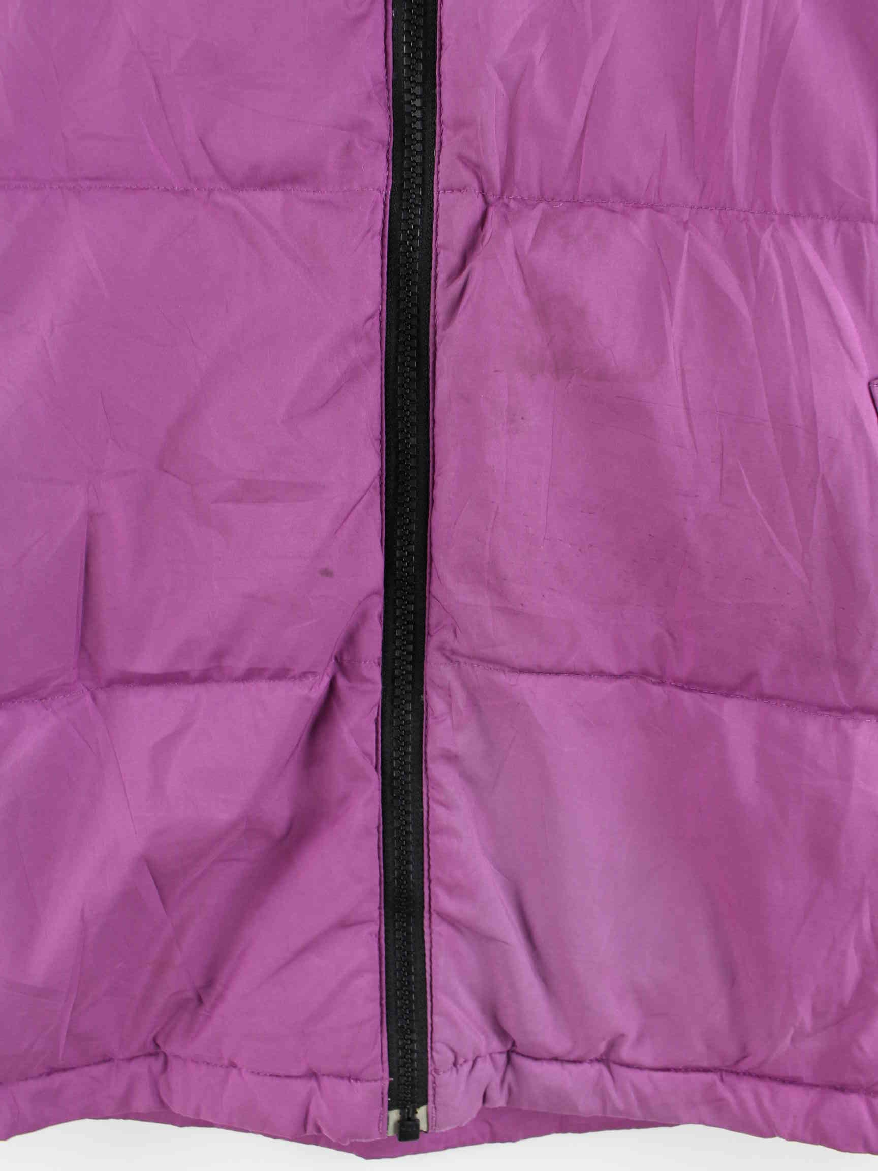 Ladies purple puffer on sale jacket