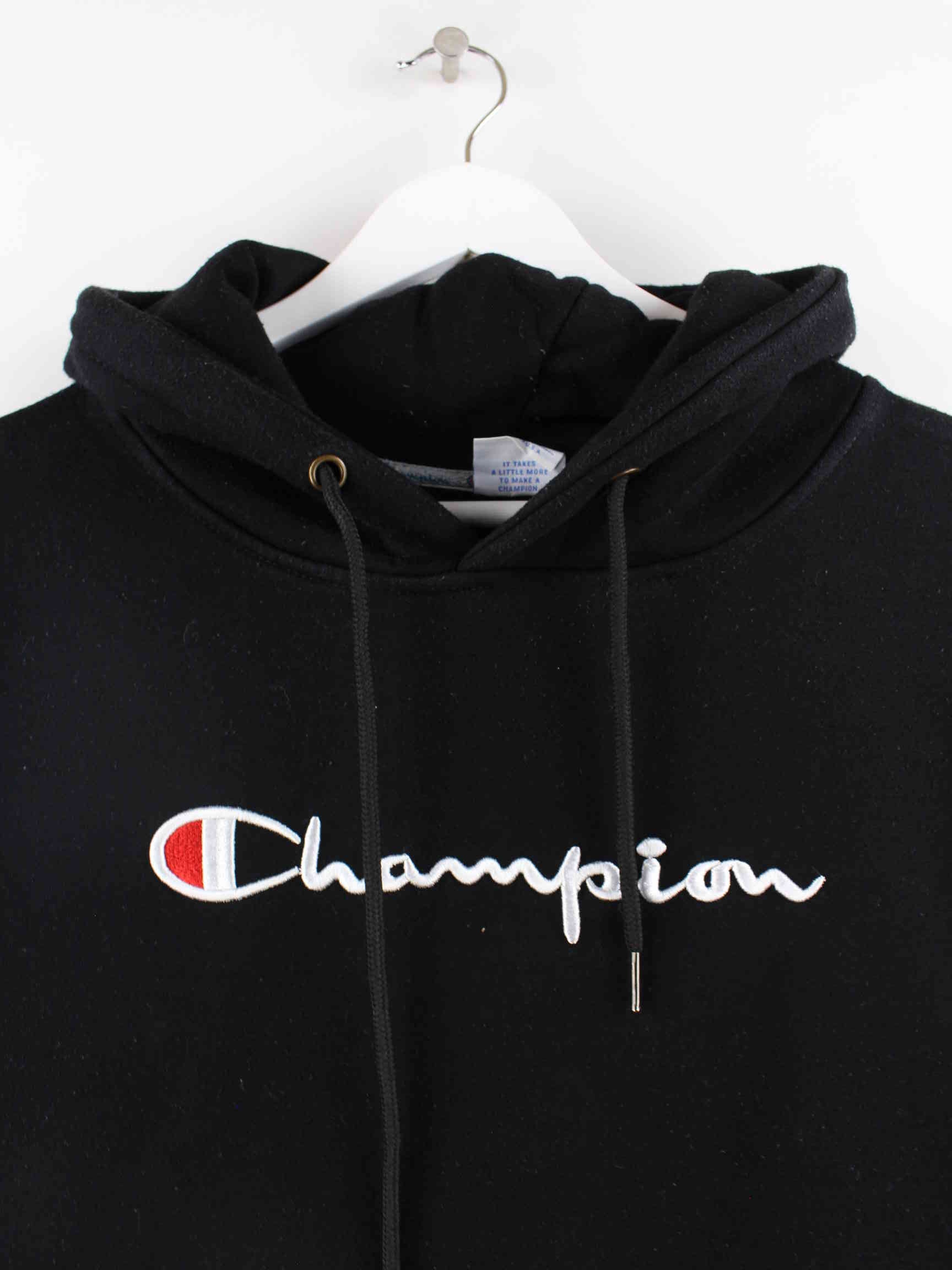 Champion 3 logo discount hoodie