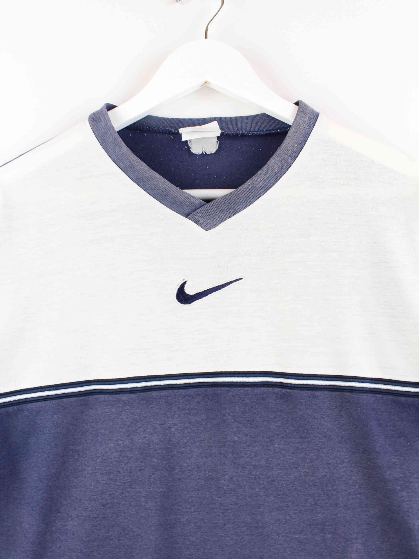 Nike Center Swoosh T-Shirt Blau L