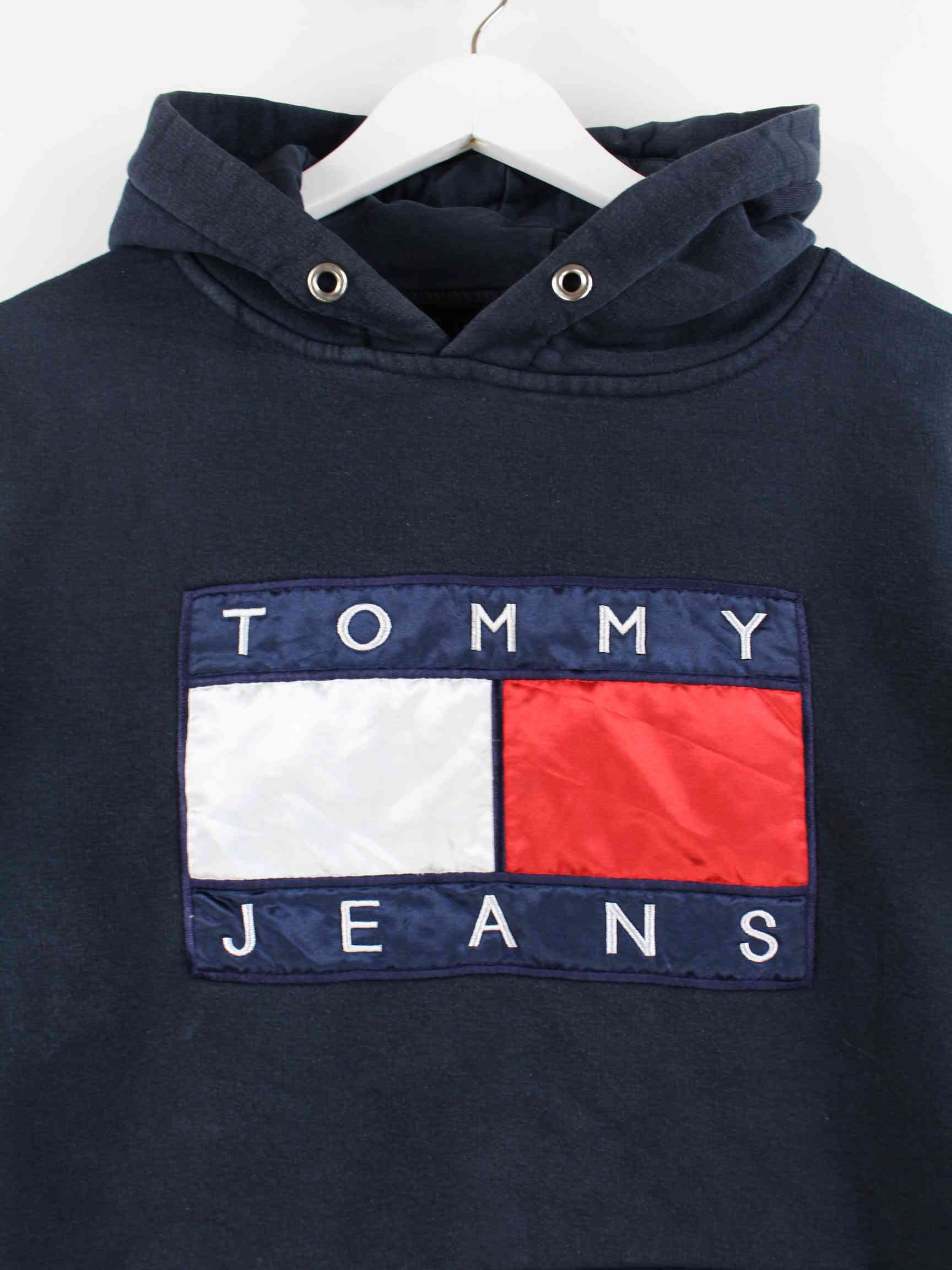 Tommy hilfiger clearance hoodie big logo