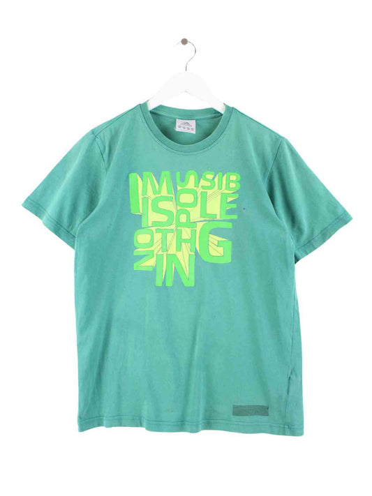Adidas Print T-Shirt Grün S
