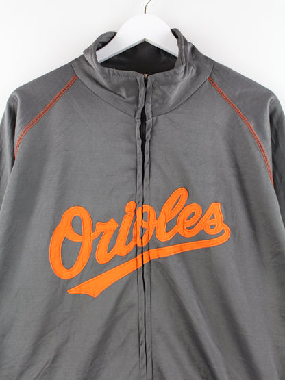 Genuine Merchendise MLB Baltimore Orioles Trainingsjacke Grau XL