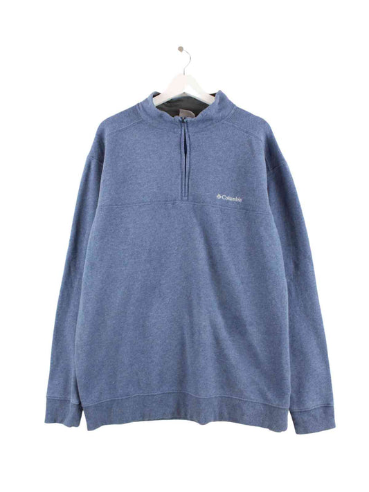 Columbia Half Zip Sweater Blau XL