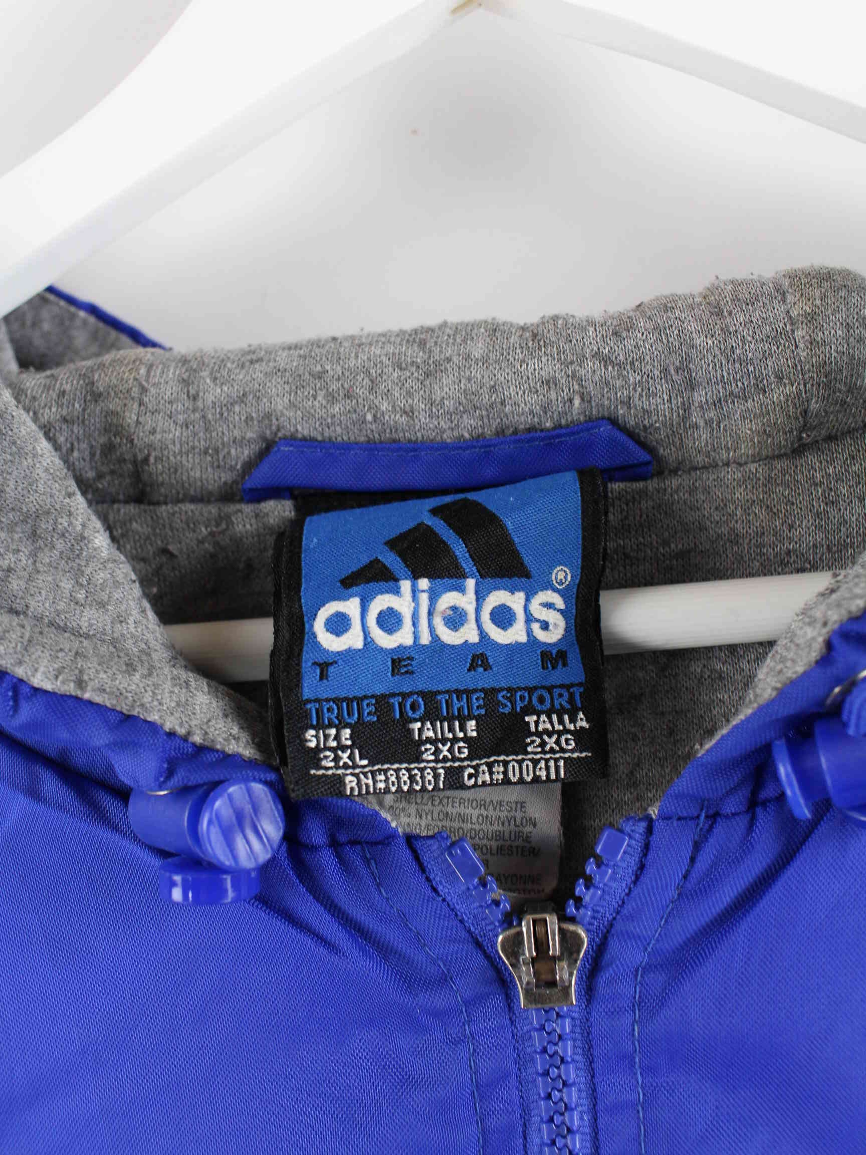 Adidas 90s Vintage Trainer Jacke Blau XXL