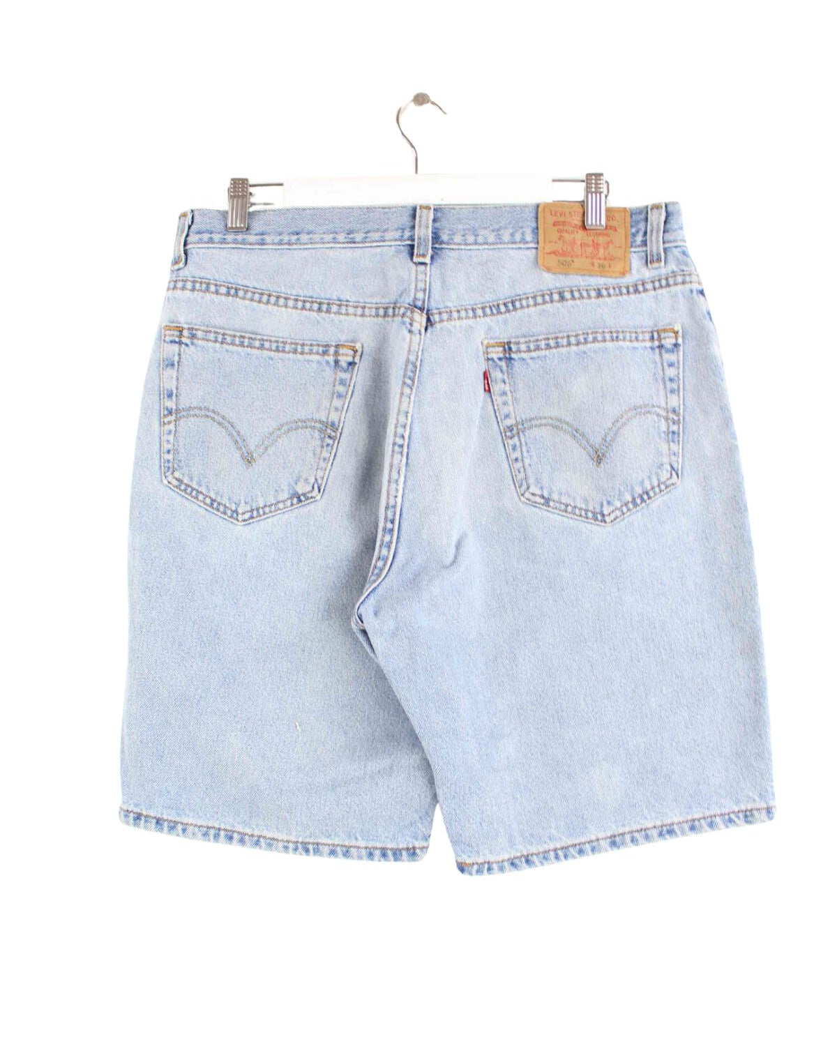 Levi's 505 Jeans Shorts Blau W36 (back image)