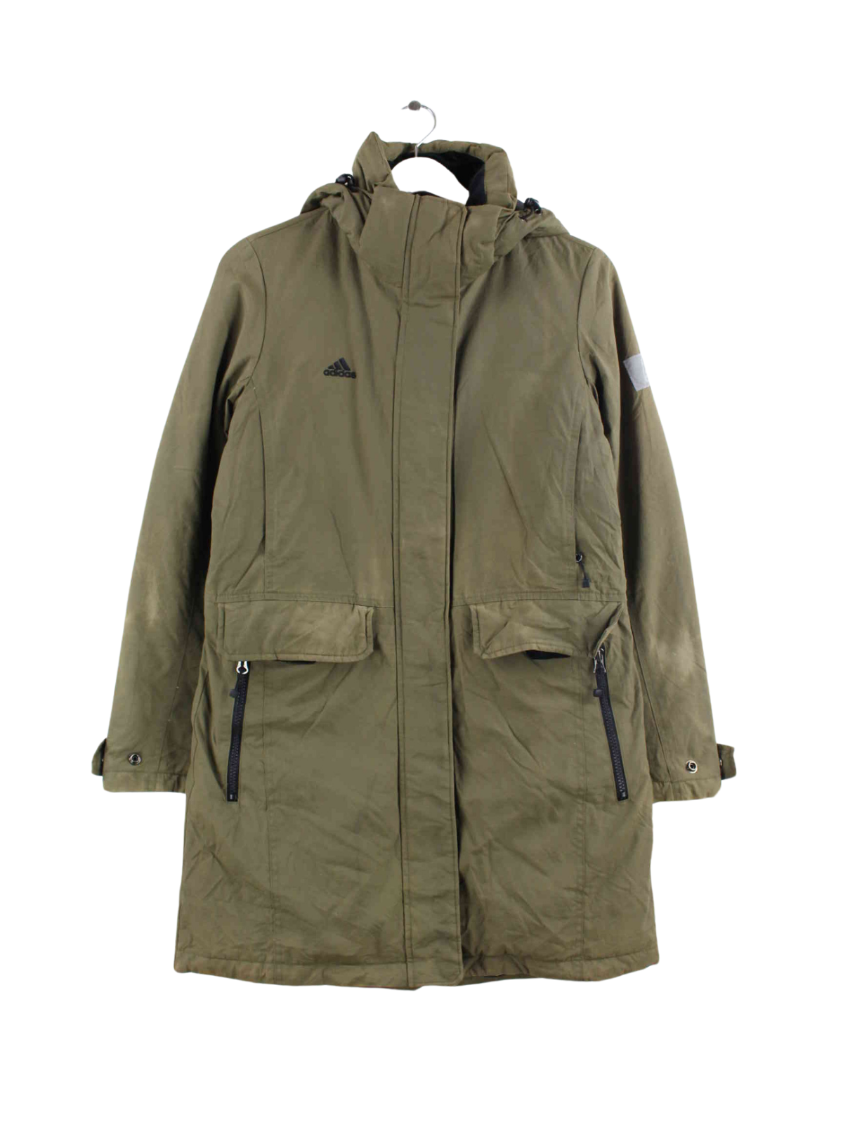 Adidas Y2K Down Jacket Parka Green M Peeces