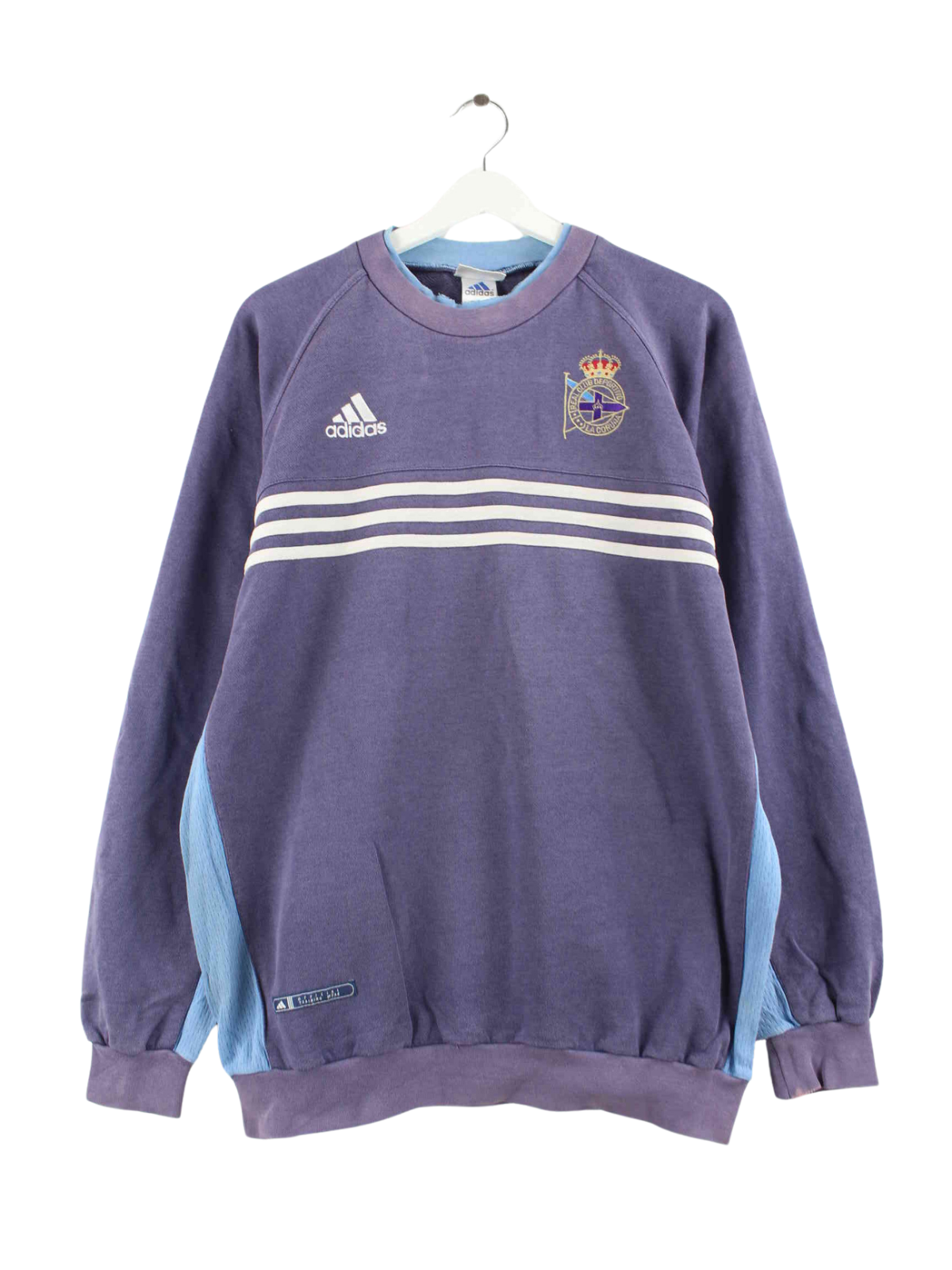Adidas 90s La Coruna Sweater Purple L Peeces