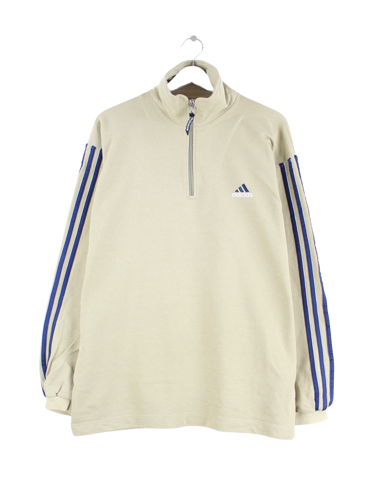 adidas vintage half zip