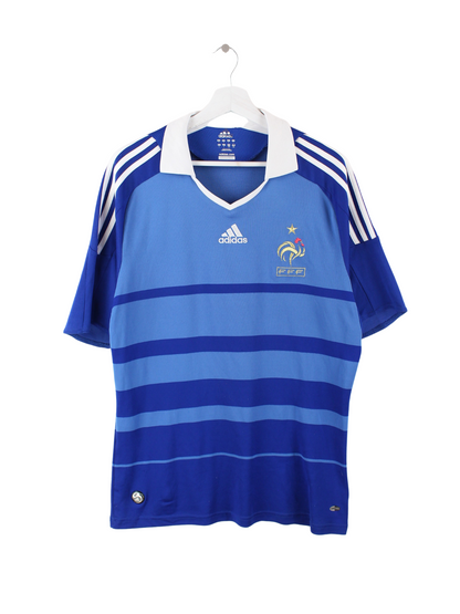 Adidas FFF France Jersey Blue L