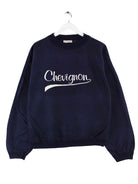 Chevignon 80s Vintage Print Sweater Blau M (front image)