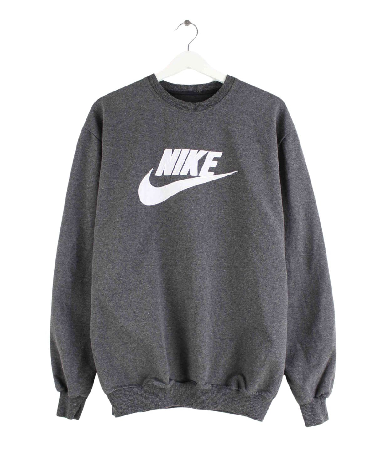 Nike Embroidered Logo Sweater Grau L (front image)