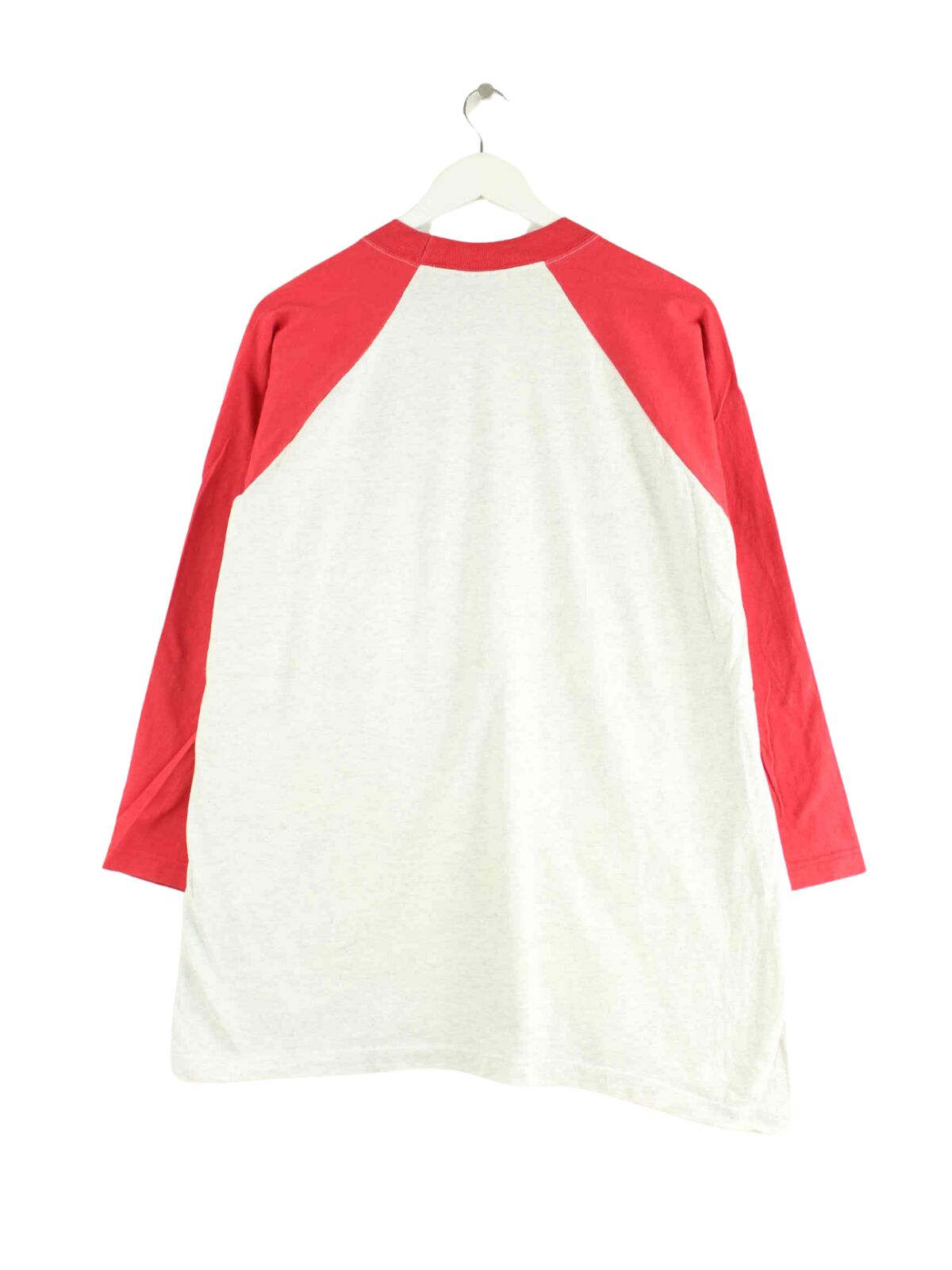 Logo 7 90s Vintage Mississippi Rebbels Print Half Sleeve Sweatshirt Grau XL (back image)