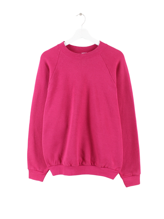 Fruit of the Loom Damen 90s Basic Sweater Pink XL