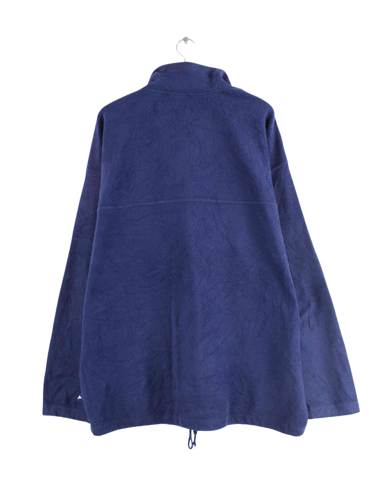 Adidas 90s Vintage Fleece Half Zip Sweater Blau 3XL (back image)