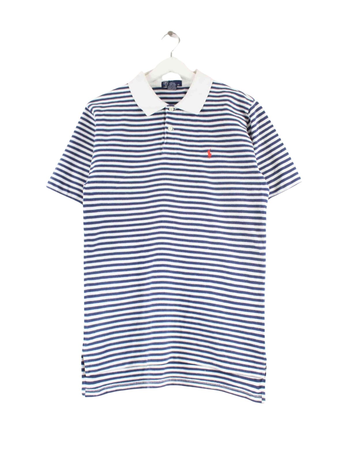 Ralph Lauren y2k Striped Polo Blue M – Peeces