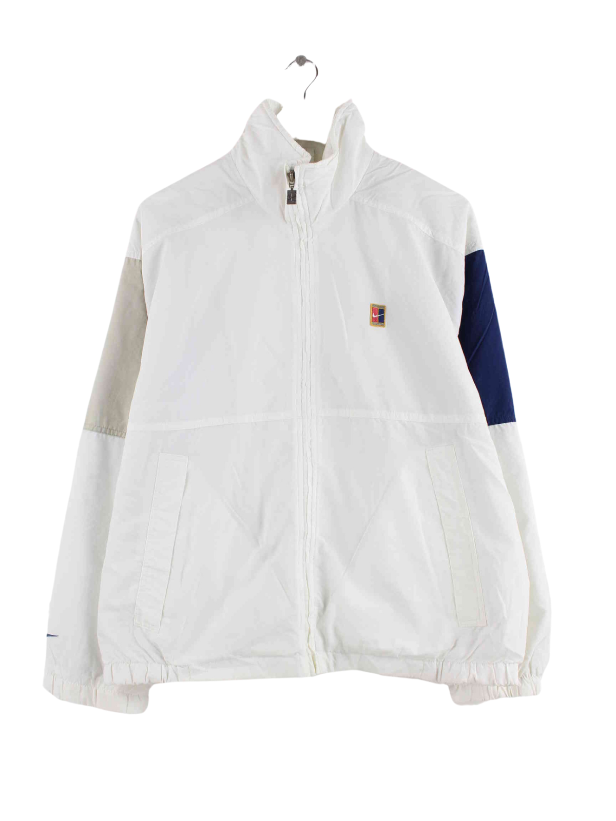 Nike 90s Vintage Court Track Jacket White L Peeces