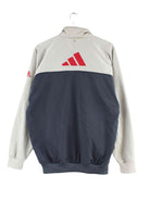 Adidas 90s Vintage Embroidered Performance Trainingsjacke Blau M (back image)
