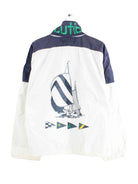 Nautica y2k Sailor Print Jacke Weiß L (back image)