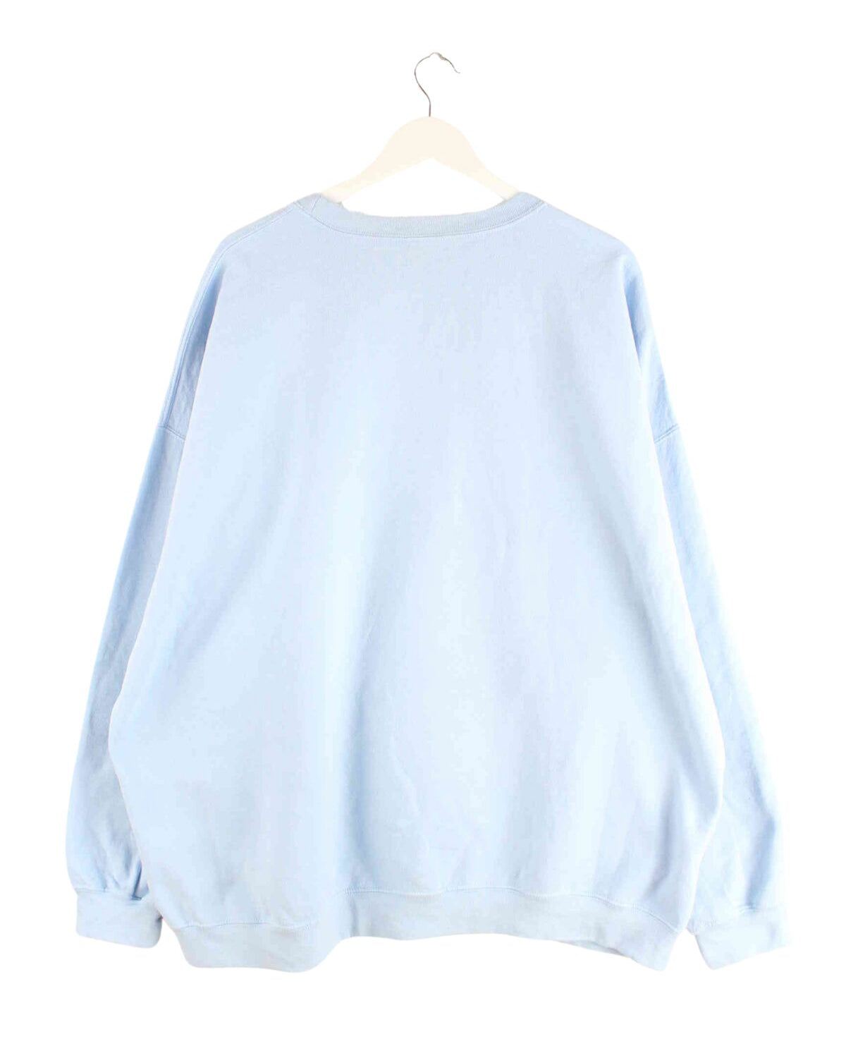Gildan Wisconsin Print Sweater Blau 3XL (back image)