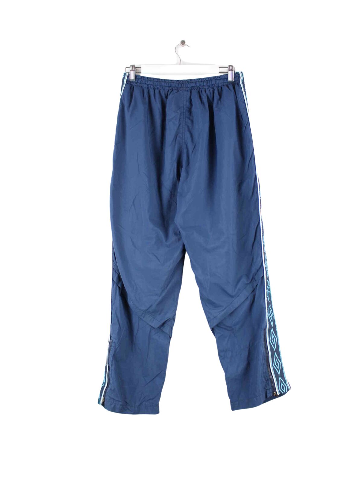 Umbro 90s Vintage Tape Track Pants Blau M (back image)