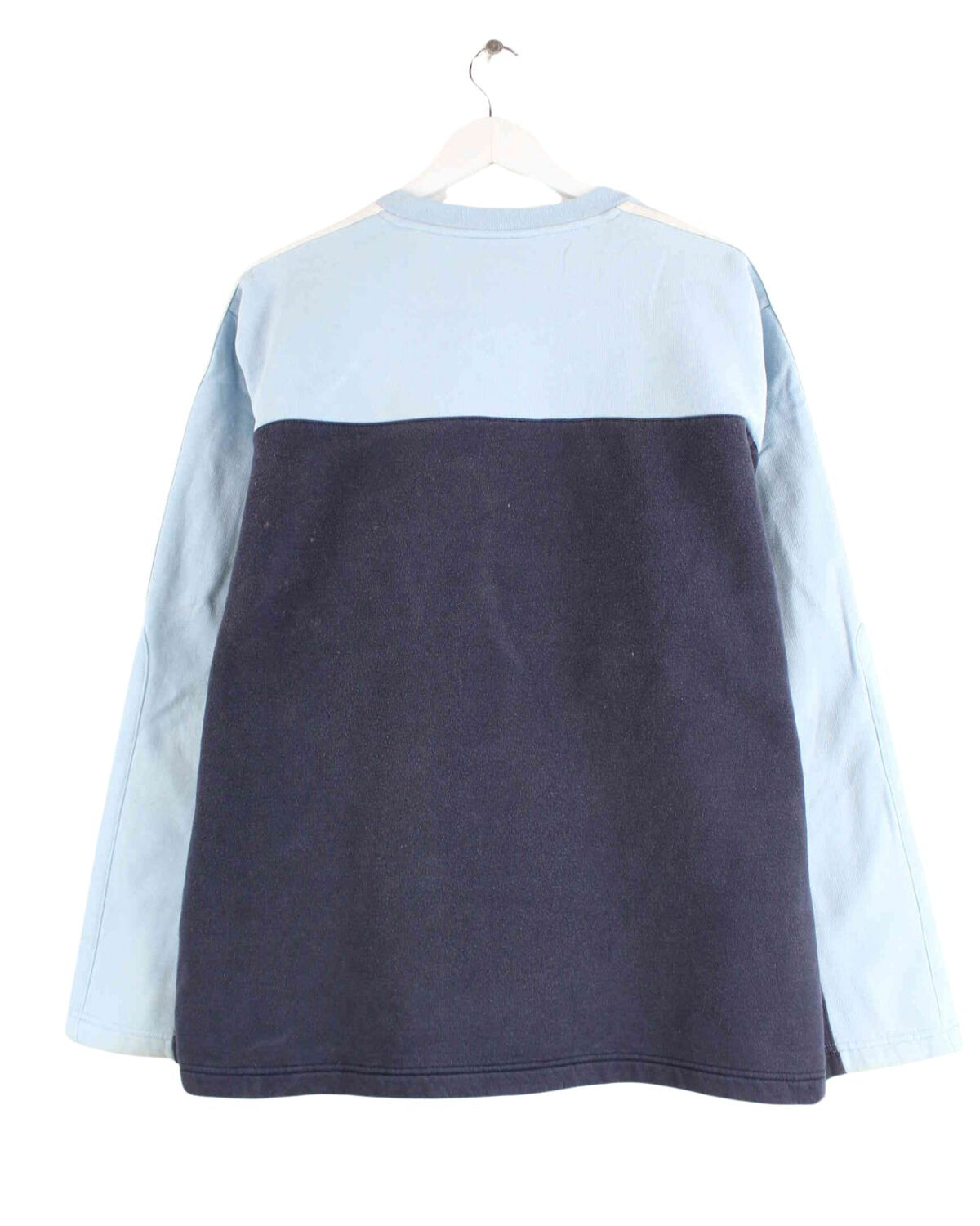 Adidas y2k 3-Stripes Sweater Blau M (back image)