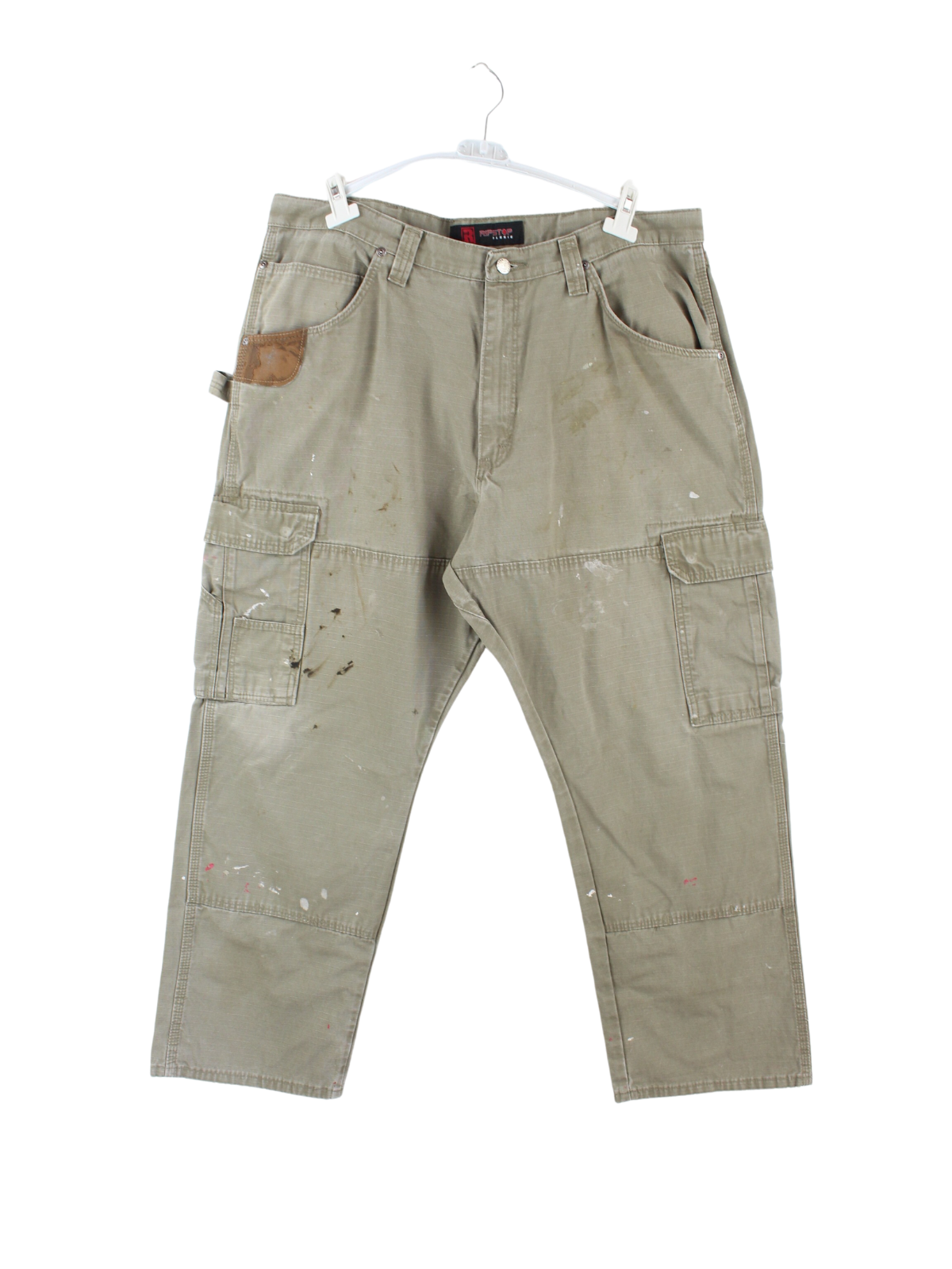 Wrangler Riggs Cargo Pants Brown W38 L30 Peeces
